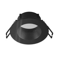 SLV InbouwringNew Tria 68 IP65 rond zwart - zonder fitting - 1007336 SLV InbouwringNew Tria 68 IP65 rond zwart - zonder fitting - 1007336
