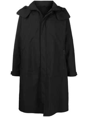White Mountaineering veste à patch logo - Noir