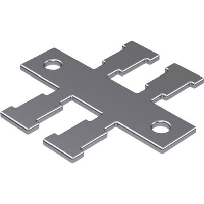 Hebotec 1041-031C Kabelafvoerrail RVS 1 stuk(s)