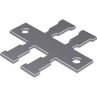 Hebotec 1041-031C Kabelafvoerrail RVS 1 stuk(s)