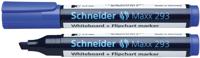 Schneider whiteboard + flipchart marker Maxx 293 blauw