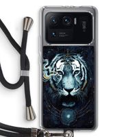 Darkness Tiger: Xiaomi Mi 11 Ultra Transparant Hoesje met koord