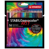 Stabilo Arty Aqua kleurpotloden 24 stuks - thumbnail