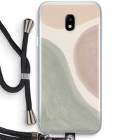 Geo #6: Samsung Galaxy J3 (2017) Transparant Hoesje met koord
