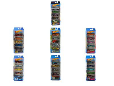 Hot Wheels Set van 5 speelgoed auto&apos;s