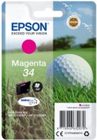 Epson Golf ball Singlepack Magenta 34 DURABrite Ultra Ink - thumbnail