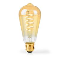 Nedis LED-Filamentlamp E27 | ST64 | 3.8 W | 250 lm | 2100 K | 1 stuks - LBDE27ST64GD2 - LBDE27ST64GD2 Nedis LED-Filamentlamp E27 | ST64 | 3.8 W | 250 lm | 2100 K | 1 stuks - LBDE27ST64GD2 - LBDE27ST64GD2