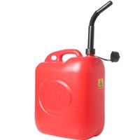 Jerrycan/benzinetank 20 liter rood   - - thumbnail