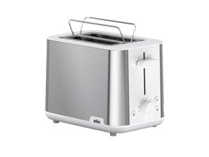 Braun HT 1510 8 2 snede(n) 900 W Roestvrijstaal, Wit