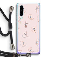 Dancing #3: Huawei P30 Transparant Hoesje met koord