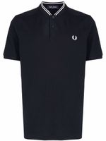 Fred Perry polo à col montant - Bleu