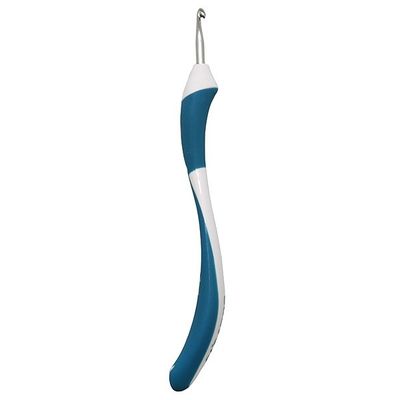 Addi Swing ergonomische haaknaald 16cm 3,75mm Addi Swing ergonomische haaknaald 16cm 3,75mm