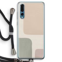 Geo #7: Huawei P20 Pro Transparant Hoesje met koord