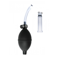 XR Brands Size Matters - Clitoral Pump System with Detachable Acrylic Cylinder - thumbnail