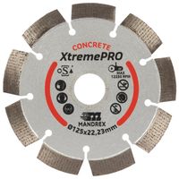 Diamantzaagblad 125mm Mandrex Beton XtremePro