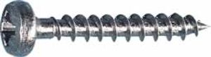 Cilinderkopschroef 4x40mm 200 stuks kruiskop spaanplaatschroef