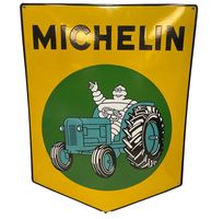 Michelin Farm Traktor Emaille Bord 60 x 45 cm - thumbnail