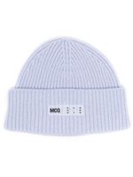 MCQ bonnet nervuré à logo imprimé - Violet - thumbnail