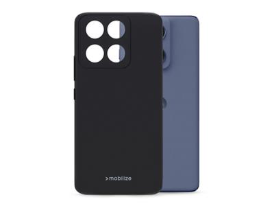 Mobilize Mobilize Rubber Gelly Case Motorola Edge 60 Fusion Matt Black