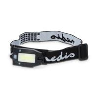 Nedis LED hoofdlamp | Batterij Gevoed / USB Gevoed | 3.7 V DC | Incl. batterij(en) | Oplaadbaar | Nominale lichtstroom: 180 lm | Lichtbereik: 20 m -