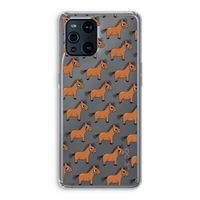 Pony: Oppo Find X3 Transparant Hoesje
