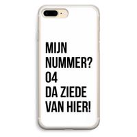 Da ziede van hier: iPhone 7 Plus Transparant Hoesje