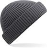 Beechfield CB383R Harbour Beanie - Graphite Grey - One Size