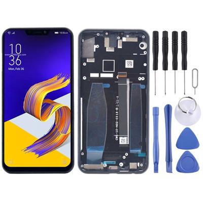 LCD-scherm en Digitizer volledige montage met Frame voor Asus Zenfone 5 ZE620KL(Black)