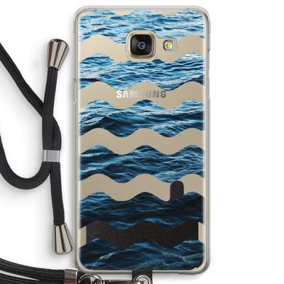 Oceaan: Samsung Galaxy A5 (2016) Transparant Hoesje met koord