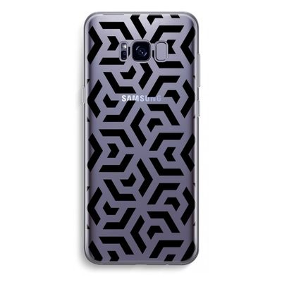 Crazy pattern: Samsung Galaxy S8 Plus Transparant Hoesje
