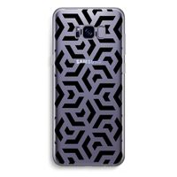 Crazy pattern: Samsung Galaxy S8 Plus Transparant Hoesje