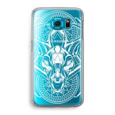 Oh Deer: Samsung Galaxy S6 Transparant Hoesje