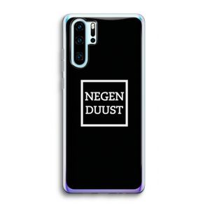 Negenduust black: Huawei P30 Pro Transparant Hoesje