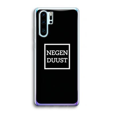 Negenduust black: Huawei P30 Pro Transparant Hoesje