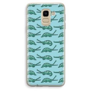 Kroko: Samsung Galaxy J6 (2018) Transparant Hoesje