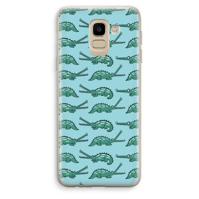 Kroko: Samsung Galaxy J6 (2018) Transparant Hoesje