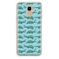 Kroko: Samsung Galaxy J6 (2018) Transparant Hoesje