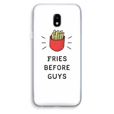 Fries before guys: Samsung Galaxy J3 (2017) Transparant Hoesje