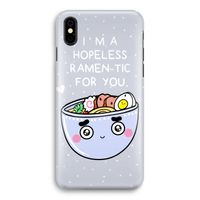 I'm A Hopeless Ramen-Tic For You: iPhone Xs Volledig Geprint Hoesje