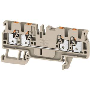 Weidmüller 1521690000 Doorgangsklem 5.1 mm Spanveer Grijs 100 stuk(s)