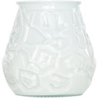 Cosy & Trendy mini lowboy tafelkaars - wit - 17 Branduren - 7 cm - kaars
