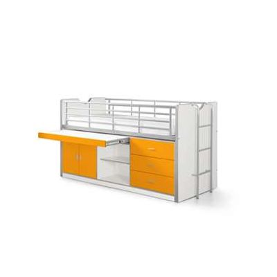 Vipack halfhoogslaper Bonny - oranje - 207x116x96 cm