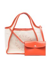 Stella McCartney sac cabas à logo brodé - Tons neutres