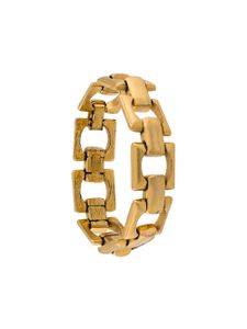 Versace Pre-Owned bracelet à maillons carrés - Or