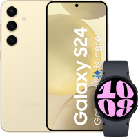 Samsung Galaxy S24 128GB Geel 5G + Galaxy Watch 6 Zwart 40mm