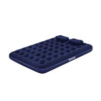 Bestway Dubbele Matras met Opblazer en Kussens 203x152x22 cm Opblaasbaar en Camping 67374
