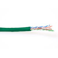 ACT EP870H CAT6 U/UTP PVC Patchkabel Soepel Groen - 100 meter