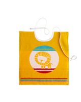 De Witte Lietaer slabbetje Lion junior 32 x 40 cm katoen - thumbnail