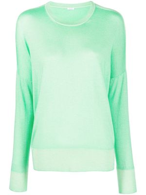 Malo pull en maille fine à col rond - Vert