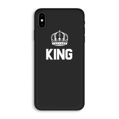 King zwart: iPhone XS Max Biologisch afbreekbaar hoesje
